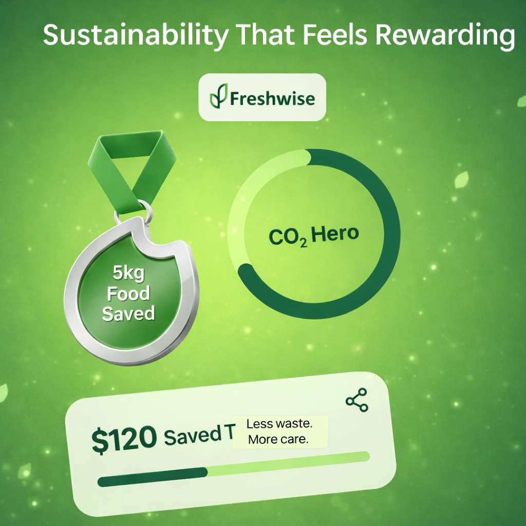 Gamified Sustainability - How Freshwise Turns Food Savings Into Motivation - Freshwise Blog Article