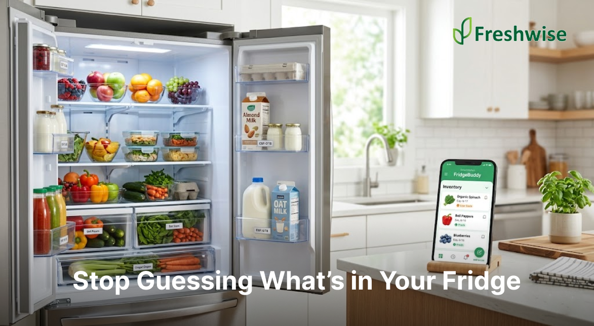 Stop Guessing What’s in Your Fridge - Freshwise Blog Article